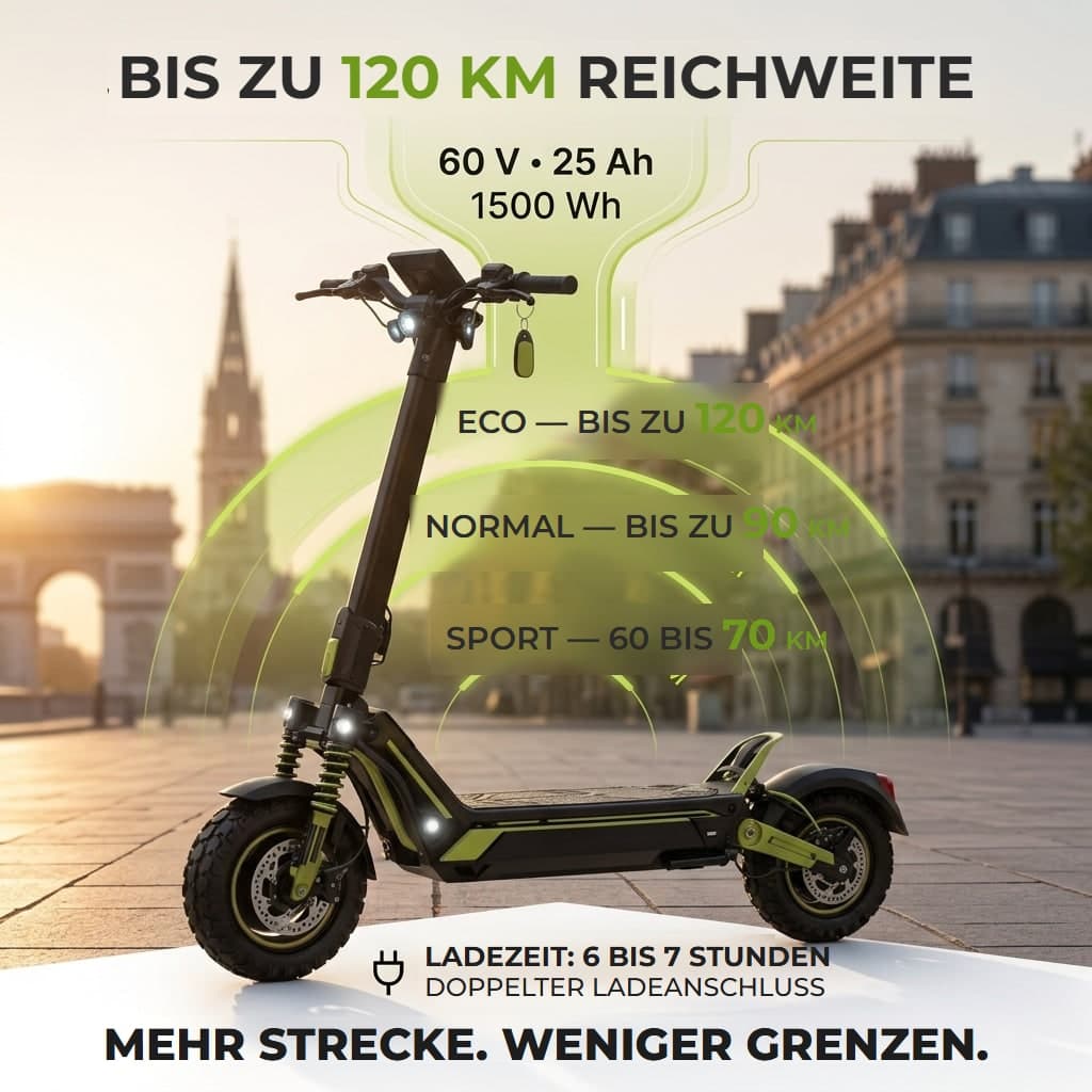 VORTEX Z10 2x2, App-vernetzter E-Scooter. - Detail 4